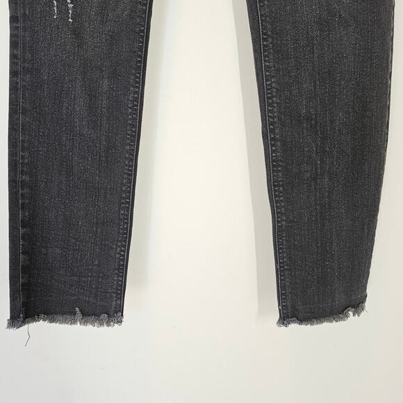 Diesel Belthy Ankle Regular Slim Straight Low Waist 084JS Black Jeans Size 27 - Picture 11 of 15